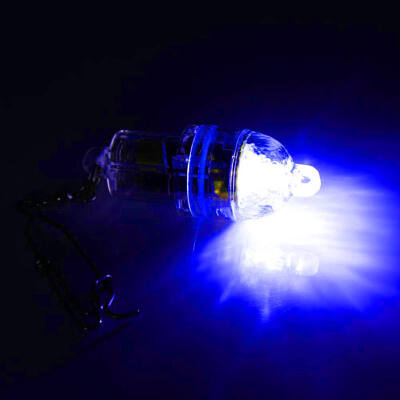 

New Hot 1 pcs Deep underwater LED lure fish light flash fish light with hooks lure fisher Fishing Tool