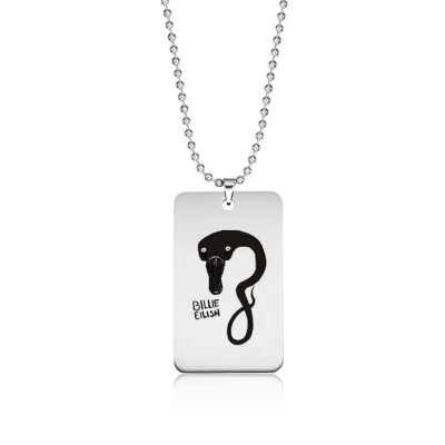 

Stainless Steel Necklace Fashion Chain Pendants Decoration Accessories for Boys Girls Women