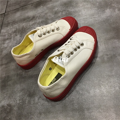 

2019 summer new trend canvas shoes female versatile student Korean version of Hong Kong wind ins board shoes female