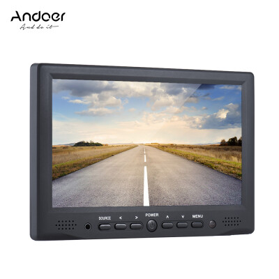 

Andoer AD-701 7" Professional Digital Field Monitor 800480 HD LCD Display 400cd㎡ High Definition Multimedia Interface Input for