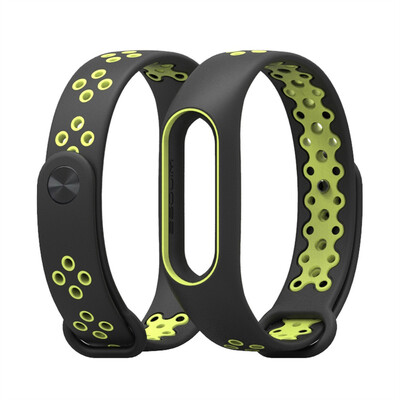 

〖Follure〗Durable Replacement TPU Anti-off Wristband Sports Bracelet for Xiaomi Mi Band 2