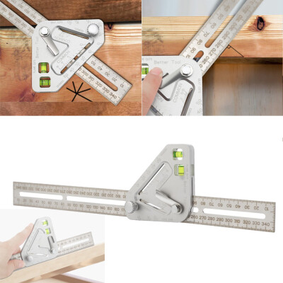 

〖Follure〗Roof Revolutionizing Carpentry Utensil Multi-function Measuring Tool Angle Ruler