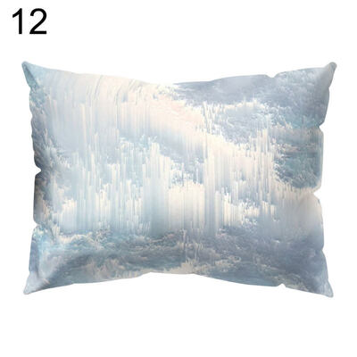 

Mushroom Leaf Deer Cow Pillow Case Cushion Cover Sofa Bed Car Cafe Office Decor