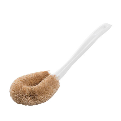 

Home Kitchen Reusable Non-Stick Long Handle Oil Pot Dish Cleaning Brush Scrubber