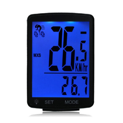 

Multifunctional LCD Screen Bicycle Computer Wireless Bike Rainproof Speedometer Odometer Cycling 28inch Waterproof