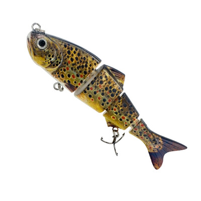 

Hard Fishing Artificial Bait 4 Section Multi-jointed Fishing Lure