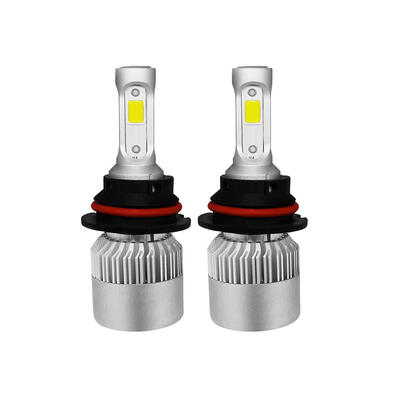 

1Pair 9004 9007 LED 72W 6500K 8000LM S4 Car Headlight HiLo Beam Auto Bulbs