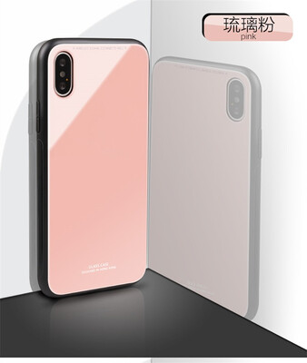 

Goowiiz Phone Case For Iphone 55sSe66s6 Plus6s Plus Luxury Fashion Tempered Glass Slim Cover Soft edge Anti fall