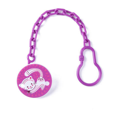 

Kids Baby Pacifier Chain Cartoon Animal Feeding Safe Soother Teether Clips