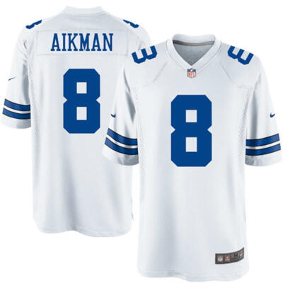 

Youth Football Jersey Troy Aikman Dallas Cowboys White Legends Replica Jersey