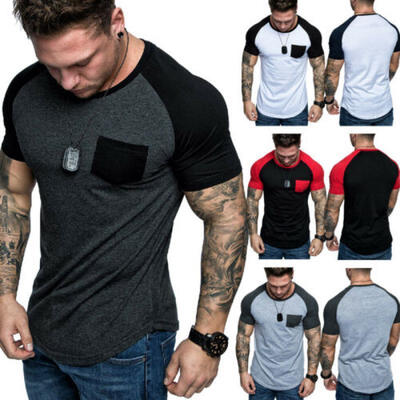 

Men Summer Clothes Muscle Fitness Training T-shirts Works Gym Bodybuilding Tops
