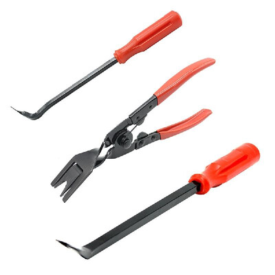 

Car Door Trim Clip Removal Plier Tool Auto Door Panel Remover Combo Dash Panel Pry Bar Kit