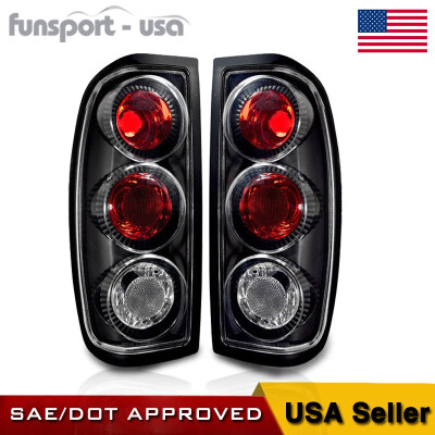 

Tail Lights Brake Rear Lamps for 98-04 Nissan Frontier Lens Left Right Set