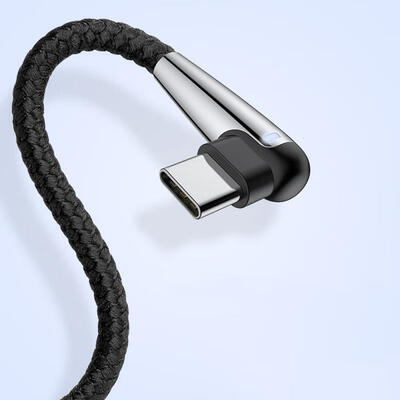 

Baseus MVP Series Universal USB Type-C Fast Charging Charger Cable Mobile Phone Elbow Data Cables -2m