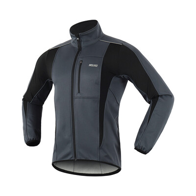 

ARSUXEO Unisex Thermal Warmer 1pc Coat Jacket Winter Windproof Waterproof MTB