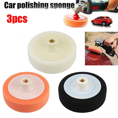 

3pcsSet Polishing Sponge Waxing Buffing Pads Compound for Car Polisher Tool