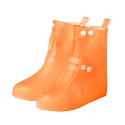 

Fashion Women Reusable Tube Boots Children Transparent Water-Resistant Rain Boots PVC Nonslip Rainshoes