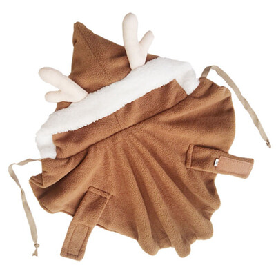 

Pet Dog Coat Christmas Style Cloak for Small Medium Dogs Puppy Party festival Halloween Costume Dog Supplies Bulldog Coat Jacket