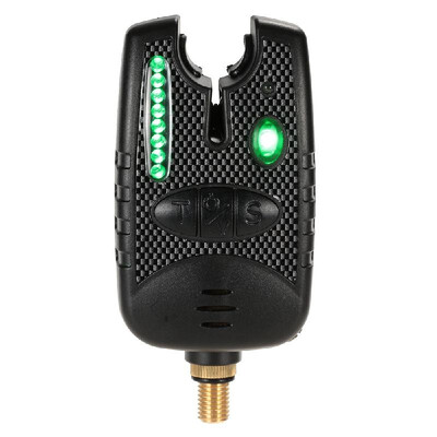 

Lixada 8 LEDs Water Resistant Adjustable Tone Volume Sensitivity Sound Alert Fishing Bite Alarm for Fishing Rod
