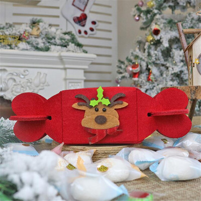 

Tailored Foldable Candy Gift Bag Non-woven Christmas Decoration Gift Bag