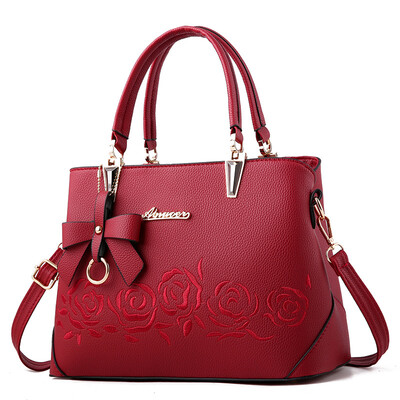 

New handbag female 2018 autumn&winter explosion models ladies bag shoulder diagonal package mother package a generation