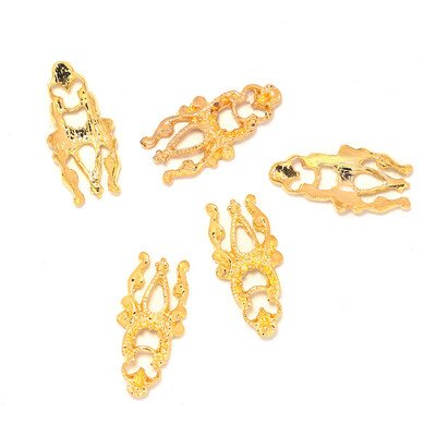 

〖Follure〗10Pcs 3D Nail Art Tips Decoration Glitter Rhinestone Alloy Jewelry
