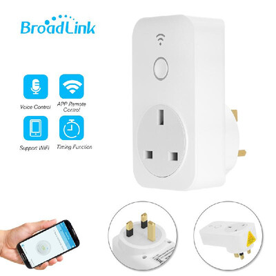 

Broadlink SP3S-EU Smart WiFi Socket Power Plug Outlet Energy Monitoring Function Smart Phone APP Wireless Controls from Anywhere T
