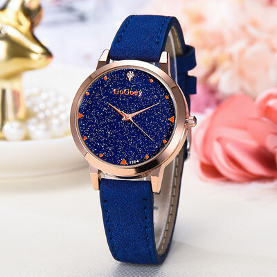 

RM Fashion Simple Without Numeral Scale Starry Dial Dial Quartz Female Watch