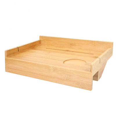 

Greensen Multifunctional Bedside Holder Simple Style Bamboo Bedside Shelf
