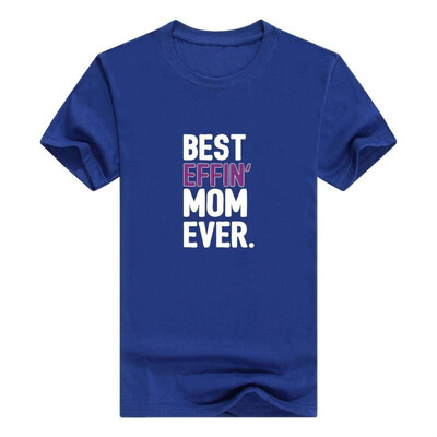 

Funny Mom Gifts Best Effin Mom Ever Premium Crewneck Shirt