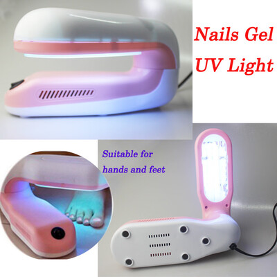 

Toponeto 180° Rotatable 9W Nail Gel UV Light Curing Lamp Dryer Machine Cure UV Gel