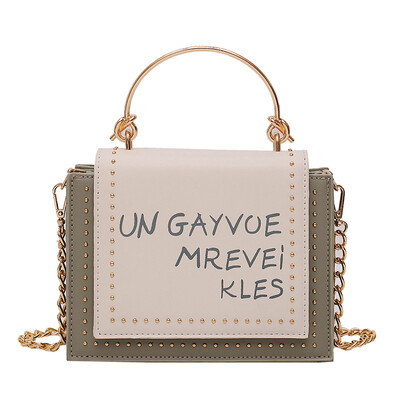 

Fashion Europe&the United States Fan stone pattern wandering bag female 2019 summer new chain single shoulder Messenger bag wild texture handbag