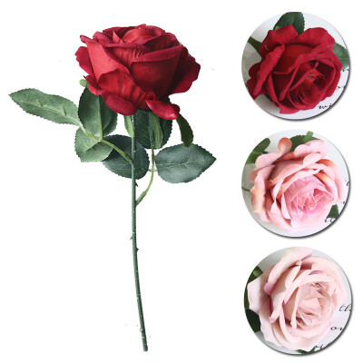 

Artificial Fake Silk Roses Simulation Flower Home Wedding Party Table Decoration