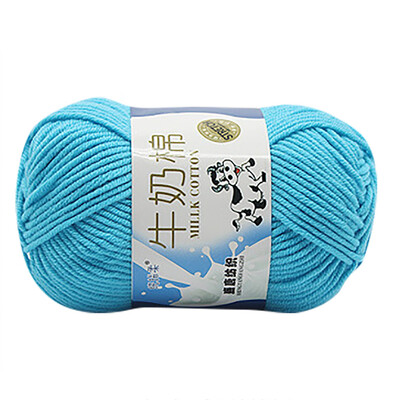 

Gobestart SALE LOT of 1PC 50g NEW Chunky Colorful Hand Knitting Scores Milk Cotton