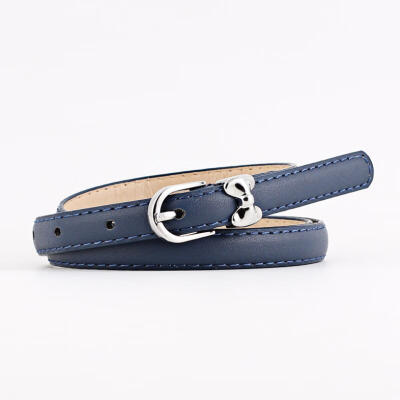 

Women Faux Leather Belts Candy Color Thin Skinny Waistband Adjustable Belt Dress Strap cinturon mujer cinto feminino belt