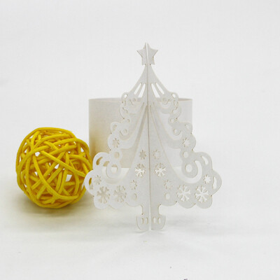 

Tailored 50PC Christmas Napkin Rings Serviette Holder Wedding Banquet Dinner Decorate