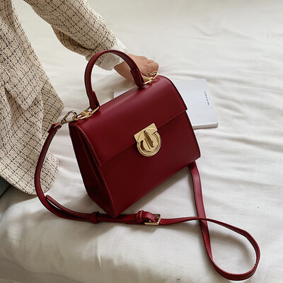 

Retro small square bag female bag 2019 autumn new Korean fashion single shoulder Messenger bag wild white small bag
