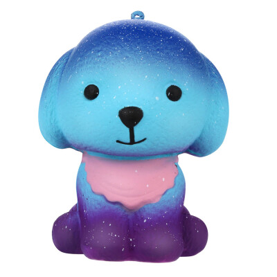 

Siaonvr Adorable Squishies Galaxy Puppy Slow Rising Fruit Scented Stress Relief Toy Gift