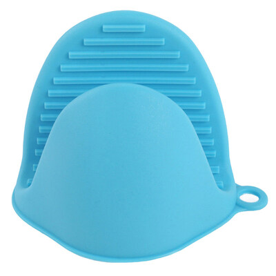 

Kitchen Heat Resistant Silicone Oven Pot Dish Clip Glove Hand Cover Protector