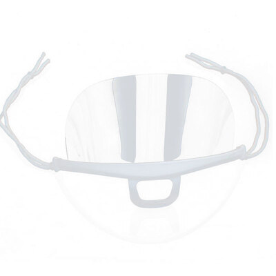 

Fuxing FX515 transparent anti-fog mask 10 Pack dining mask hotel kitchen food hygiene mask