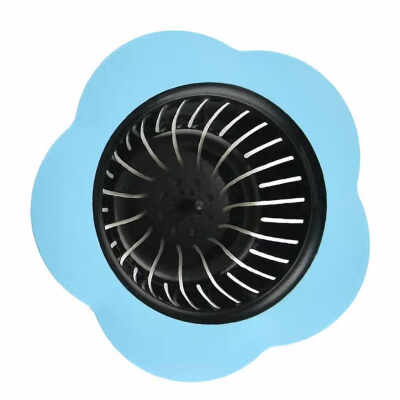 

Plum Shape Silicone TPR Sink Strainer Filter Water Stopper Floor Drain Hair Catcher Stopper Bathtub Plug Bathroom Accessories