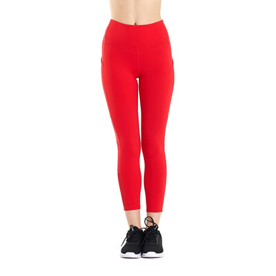 

Womens High Waist Yoga Pants Tummy ControlWorkoutRunning 4 Way Stretch Yoga LeggingsPower Flex Capris
