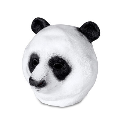 

FUNNYBUNNY Novelty Halloween Costume Party Latex Animal Head Mask Giant Panda Mask Halloween Masquerade Masks