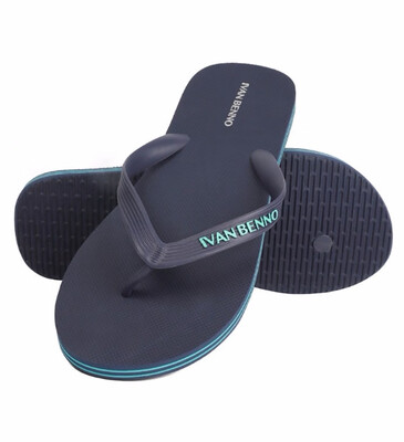 

2019 explosions solid color flip-flops mens fashion summer beach shoes slip flat rubber slippers