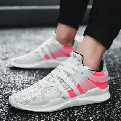 

Factory direct autumn flying woven breathable casual mens shoes students Korean version of the tide shoes mens wild sports running shoes