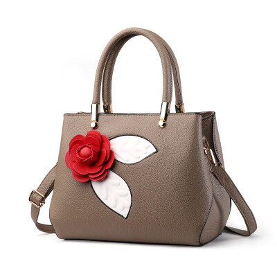 

Fashion Casual Women Bag TOP-Handbag PU Shoulder Bag Messenger Bags Flowers Crossbody Bags Travel Tote Purse Teenager Sac