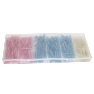 

Greensen 200Pcs Heat Shrinkable Terminal Insulated Electrical Wire Butt Splice Crimp Connector