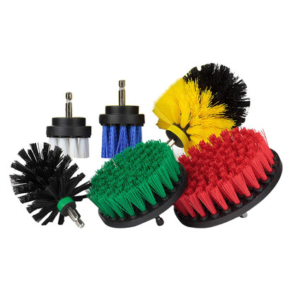 

Siaonvr 6Pcs Grout Power Scrubber Cleaning Brush Cleaner Combo Tool Kit