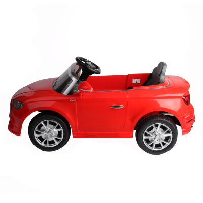 

12V Audi A3 Licensed RC Kids Ride On Car Electric Remote Control LED Light Music-Red