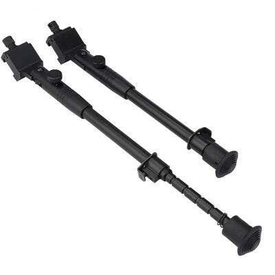 

Greensen 9-12inch Durable Aluminum Alloy Adjustable Tactics Rifle Bipod Monopod for Hunting Shooting